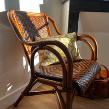 Charger l'image dans la galerie, Fauteuil en rotin vintage