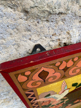 Charger l'image dans la galerie, Haut panneau en bois pyrogravé "Les oiseaux"