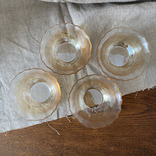 Charger l'image dans la galerie, Coupelles à dessert en verre orangé