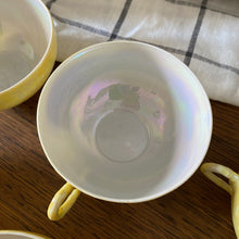Charger l'image dans la galerie, Service à café japonais en porcelaine irisée