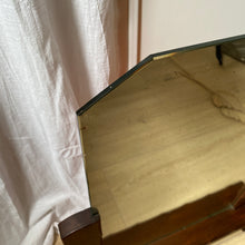 Charger l'image dans la galerie, Miroir Art déco à poser en bois vintage