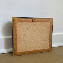 Charger l'image dans la galerie, Tableaux anciens, peintures sur toile paysages de rivière et papillon géant encadré