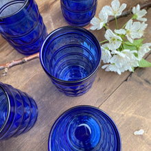 Charger l'image dans la galerie, Verres bleus brésiliens vintage