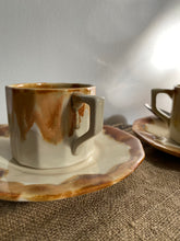Charger l'image dans la galerie, Service à café en grès Art Déco