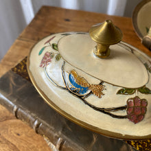 Charger l'image dans la galerie, Boîtes à bijoux en laiton cloisonné vintage