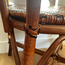 Charger l'image dans la galerie, Fauteuil en rotin vintage