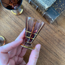 Charger l'image dans la galerie, Verres à liqueur soufflés Art Déco