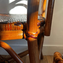 Charger l'image dans la galerie, Fauteuil en rotin vintage