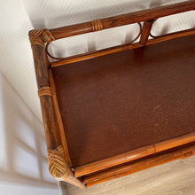 Charger l'image dans la galerie, Bibliothèque en rotin vintage