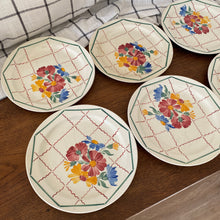 Charger l'image dans la galerie, assiettes Hippolyte Boulenger Creil Montereau HBCM Grasse