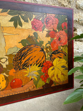 Charger l'image dans la galerie, Large panneau en bois pyrogravé "Les fruits"