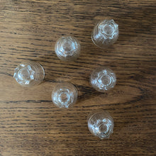 Charger l'image dans la galerie, Six verres à shooter en verre