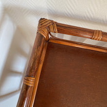 Charger l'image dans la galerie, Bibliothèque en rotin vintage