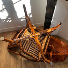 Charger l'image dans la galerie, Fauteuil en rotin vintage