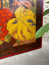 Charger l'image dans la galerie, Large panneau en bois pyrogravé "Les fruits"