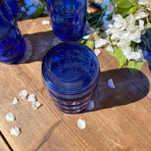 Charger l'image dans la galerie, Verres bleus brésiliens vintage