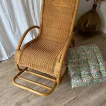 Charger l'image dans la galerie, Rocking-chair en rotin