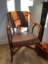 Charger l'image dans la galerie, Fauteuil en rotin vintage