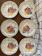 Charger l'image dans la galerie, 6 assiettes plates vintage