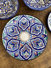 Charger l&#39;image dans la galerie, Grande assiette colorée tunisienne
