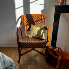 Charger l'image dans la galerie, Fauteuil en rotin vintage 1980