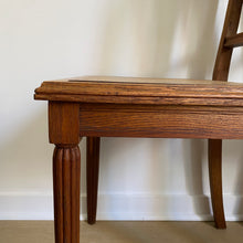 Charger l'image dans la galerie, Duo de chaises en bois massif Art-déco