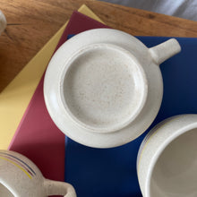 Charger l'image dans la galerie, Ensemble de 6 tasses Mid-century vintage