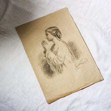 Charger l'image dans la galerie, Dessins anciens originaux au crayon