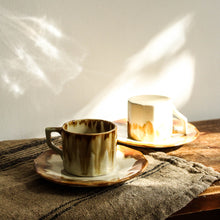 Charger l'image dans la galerie, Service à café en grès Art Déco