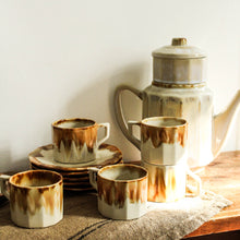 Charger l'image dans la galerie, Service à café en grès Art Déco