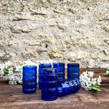 Charger l'image dans la galerie, Verres bleus brésiliens vintage