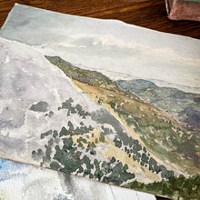 Charger l'image dans la galerie, Aquarelle aux montagnes