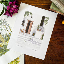 Charger l'image dans la galerie, Reproduction "La porte d'entrée" vintage