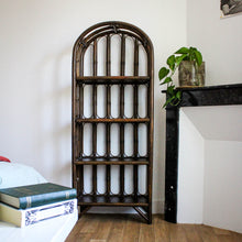 Charger l'image dans la galerie, Bibliothèque en rotin années 1970