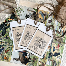 Charger l'image dans la galerie, Pochette upcyclée "pimpe ton paquet cadeau"