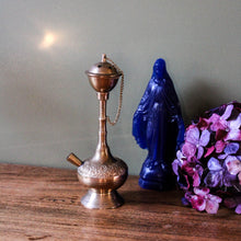 Charger l'image dans la galerie, Petit narguilé en laiton vintage