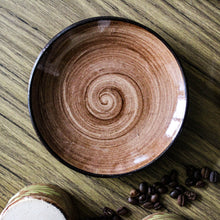 Charger l'image dans la galerie, Tasses et leur sous-tasse en grès d'Alsace