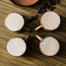 Charger l'image dans la galerie, Tasses et leur sous-tasse en grès d'Alsace