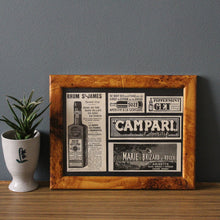 Charger l'image dans la galerie, Publicités années 20 Rhum St James ; Suze ; Get ; Campari ; Marie Brizard & Roger