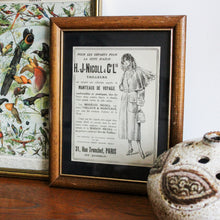 Charger l'image dans la galerie, Illustration H.J Nicoll 20's et cadre vintage