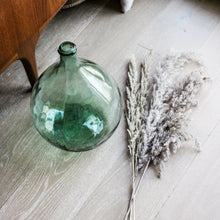 Charger l'image dans la galerie, Dame-jeanne ancienne et pampas