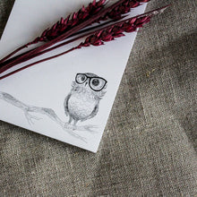 Charger l'image dans la galerie, Coffret cadeau vintage "Owl and pink flowers"