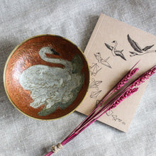 Charger l'image dans la galerie, cadeau vintage cygne bloc notes