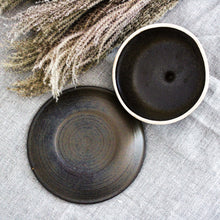 Charger l'image dans la galerie, Beurrier en grès vintage