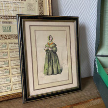 Charger l'image dans la galerie, Illustration ancienne sous cadre vintage