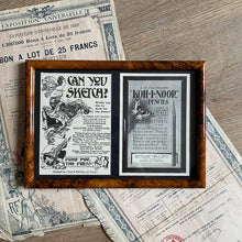 Charger l'image dans la galerie, Coupures anglaises Années 1910 encadrées