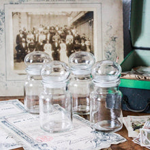 Charger l'image dans la galerie, Ensemble de pots en verre vintage