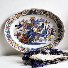 Charger l'image dans la galerie, Grand plat ancien en céramique