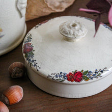 Charger l'image dans la galerie, Terrines ou boîtes Sarreguemines, "Obernai"