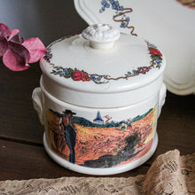 Charger l'image dans la galerie, Terrines ou boîtes Sarreguemines, "Obernai"
